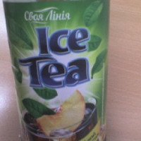 Холодный черный чай Своя линия Ice Tea со вкусом персика