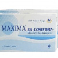 Контактные линзы MAXIMA 55 Comfort +