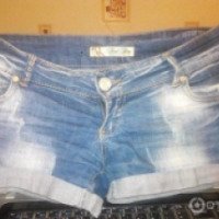 Женские джинсовые шорты Red Blue