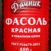 Фасоль красная в томатном соусе Русский мясной мир "Дачник"