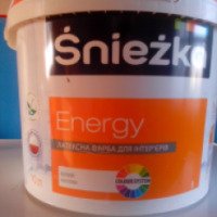 Латексная краска Sniezka Energy