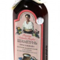 Шампунь Рецепты бабушки Агафьи Простокваша для сухих и окрашенных волос