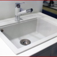 Кухонная мойка AquaSanita Quadro SQQ 100-710 alba