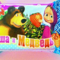 Вафельные конфеты Славянка "Маша и Медведь"