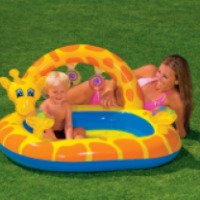 Детский надувной бассейн Intex Giraffe Splash Baby Pool 57404