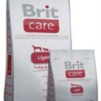 Корм Brit Care Light Turkey & Rice для собак всех пород с избыточным весом