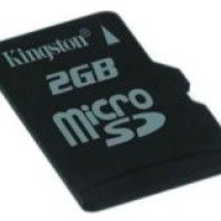 Карта памяти Kingston MicroSD 2GB