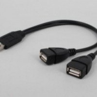 USB 2.0 патч-корд на 2 порта RV77