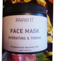 Увлажняющая и тонизирующая маска для лица Anariti