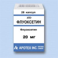 Антидепрессант APOTEX Inc. "Апо-Флуоксетин"
