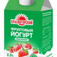 Йогурт фруктовый Красногорский