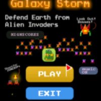 Galaxy Storm: Galaxia Invider - игра для Android