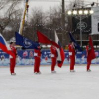 Открытый ледовый Каток в Олимпийском 