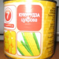 Кукуруза сахарная консервированная из целых зерен "Семерка"