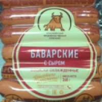Сосиски Красноярская продовольственная компания "Баварские с сыром"