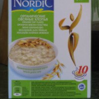 Овсяные хлопья Nordic Organic