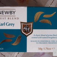 Чай черный байховый Newby Earl Grey