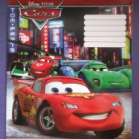 Тетрадь Ан Гро Плюс "Disney Pixar Cars" 18 листов