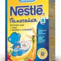Детская йогуртная каша Nestle "Помогайка"