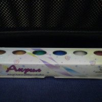Акриловые перламутровые краски Аква-Колор 6 цветов
