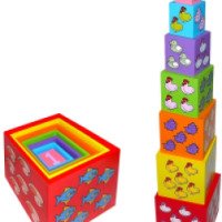 Развивающая игрушка Винтик и Шпунтик "Цветная башня"