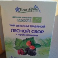 Чай детский Fleur Alpine Organic "Лесной сбор с пребиотиками"