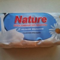 Мыло Nature c козьим молоком