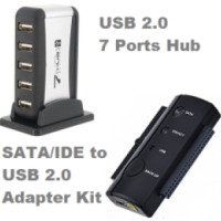 USB Hub and SATA/IDE USB Адаптер
