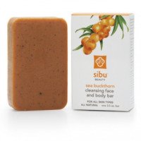 Очищающее мыло для лица и тела с облепихой Sibu Beauty