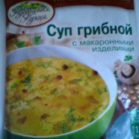 Суп Кубанская кухня грибной с макаронными изделиями