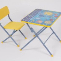 Комплект детской мебели стол + стул "ФЕЯ" Космос