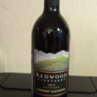 Вино красное сухое Redwood Vineyards California 2015 Cabernet Sauvignon