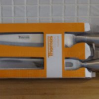 Разделочный столовый набор нож и вилка Thomas