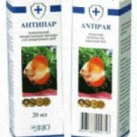 Комплексный лекарственный препарат "Антипар" для лечения декоративных рыб