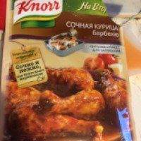 Приправа Knorr на второе "Сочная курочка барбекю"