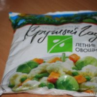Быстрозамороженные овощи Круглый год "Летние овощи"