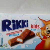 Молочный шоколад Rikki kids