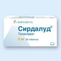 Таблетки Novartis "Сирдалуд"