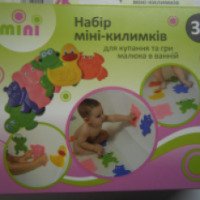 Набор мини-ковриков для купания и игры KinderenOK