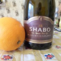 Шампанское белое полусладкое Shabo