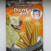 Лакомство для собак Vitakraft Dental 2 в 1