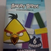 Пластилин для детского творчества Angry Birds
