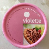 Сыр Violette "Шоколадный" творожный Cream Cheese