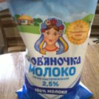 Молоко пастеризованное "Словяночка" 2,5%