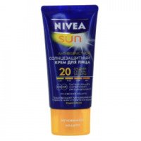 Антивозрастной солнцезащитный крем для лица Nivea Sun SPF 20