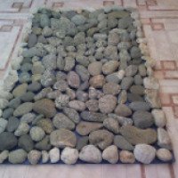 Массажный коврик "Камни на сетке"