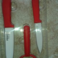 Набор керамических ножей с картофелечисткой Frico Healthy Lifestyle