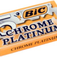 Лезвия для т-образных классических станков Bic Chrome Platinum