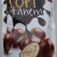 Рисовые шарики Topi Tanem в белом и молочном шоколаде