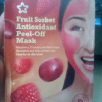 Маска-пленка для лица Superdrug Fruit Sorbet antioxidant Peel-off Mask